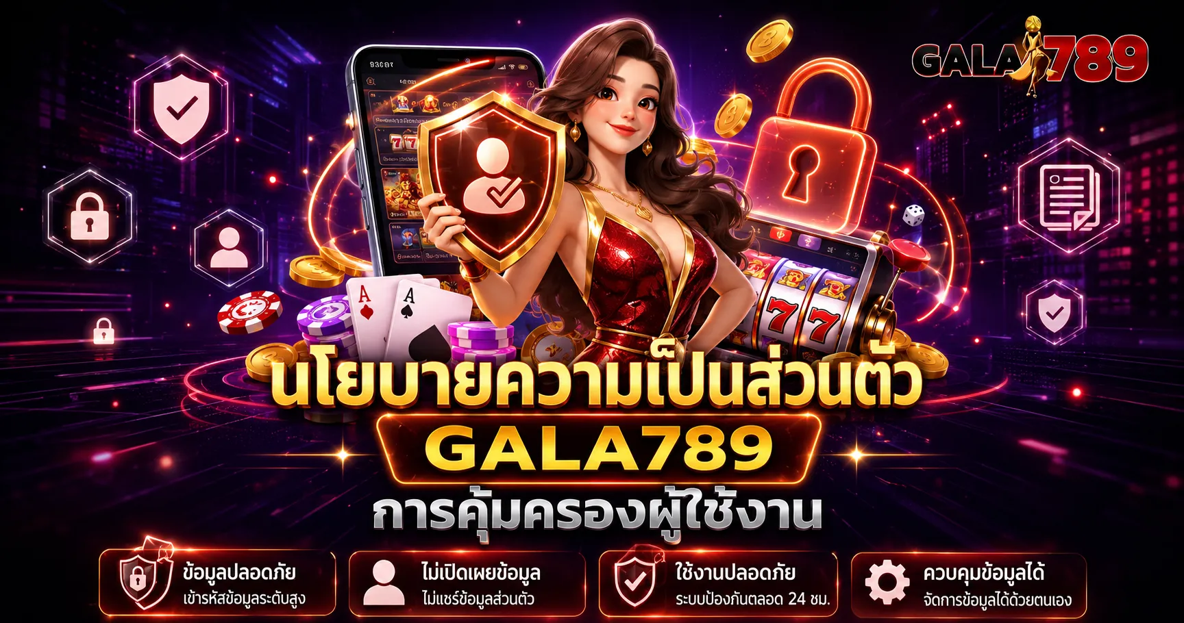 นโยบายความเป็นส่วนตัว GALA789